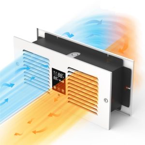 Room to Room Air Transfer Fan | 300 CFM | with Remote Sensor | Build in Temperature Control | Dual Fan | Opposite-Direction